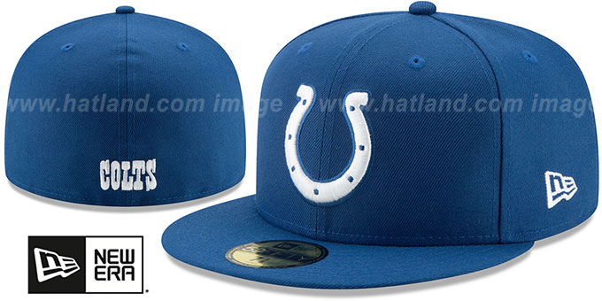 Colts 'NFL TEAM-BASIC' Royal Fitted Hat by New Era