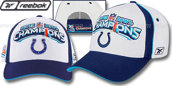 Colts  XLI 'SUPERBOWL CHAMPS' Hat by Reebok