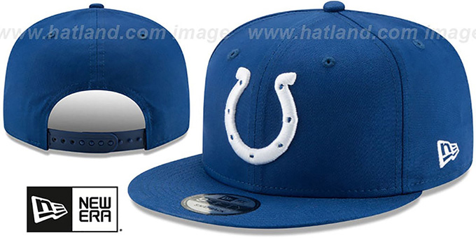 Colts 'TEAM-BASIC SNAPBACK' Royal Hat by New Era