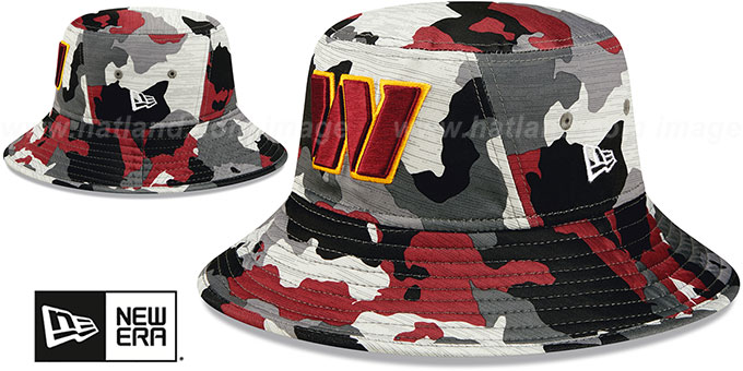 Commanders '2022 CAMO NFL TRAINING CAMP BUCKET' Hat by New Era