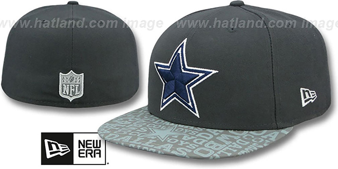 Cowboys '2014 NFL DRAFT' Grey Fitted Hat by New Era