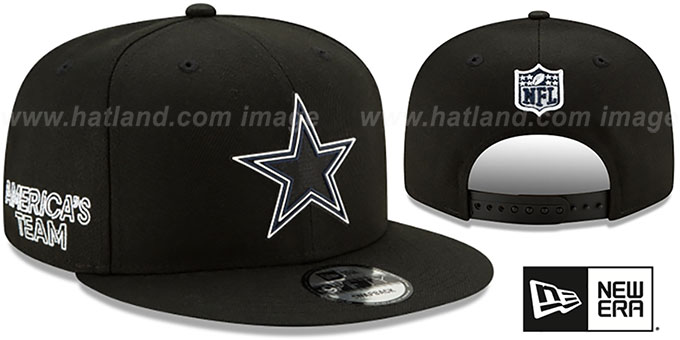 Cowboys '2020 NFL VIRTUAL DRAFT SNAPBACK' Black Hat by New Era