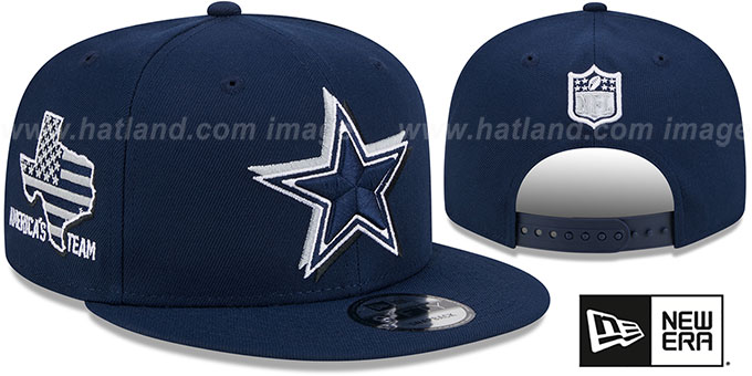 Cowboys 2024 'NFL DRAFT SNAPBACK' Navy Hat by New Era