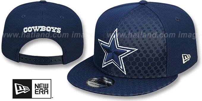 Cowboys 'COLOR RUSH KICKOFF SNAPBACK' Navy Hat by New Era