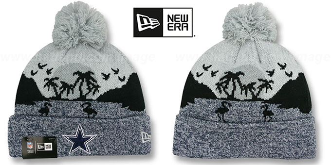 Cowboys 'WINTER BEACHIN 2' Knit Beanie Hat by New Era