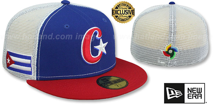 Cuba '2023 WBC GAME MESH-BACK' Hat by New Era