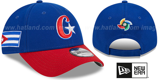 Cuba '2023 WBC GAME STRAPBACK' Royal-Red Hat by New Era