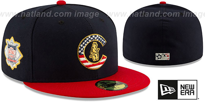 cubs july 4th hat