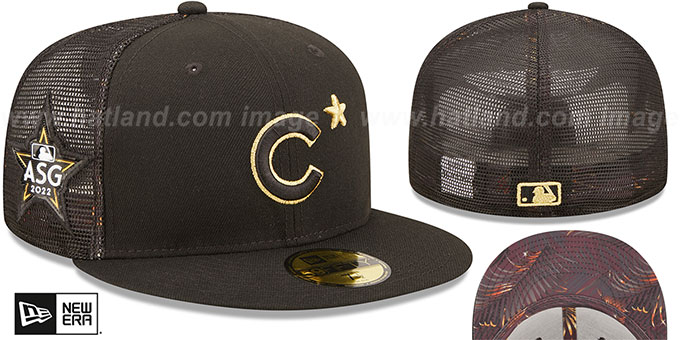 Cubs '2022 MLB ALL-STAR GAME' Black Fitted Hat by New Era