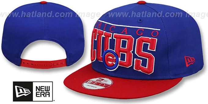 Cubs 'LE-ARCH SNAPBACK' Royal-Red Hat by New Era