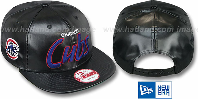 Cubs 'REDUX SNAPBACK' Black Hat by New Era