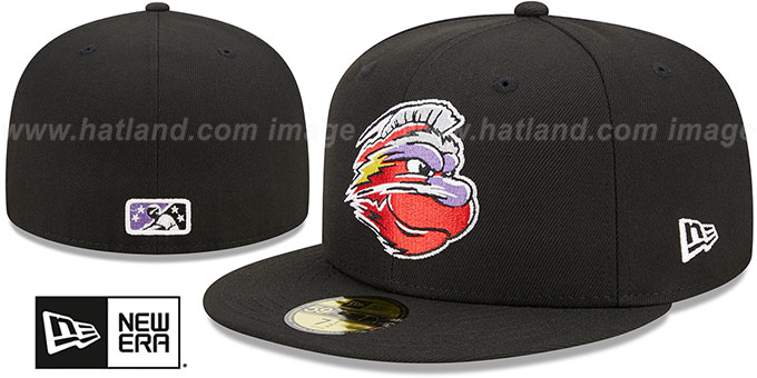 Dash 'MILB MARVEL DEFENDERS' Black Fitted Hat by New Era