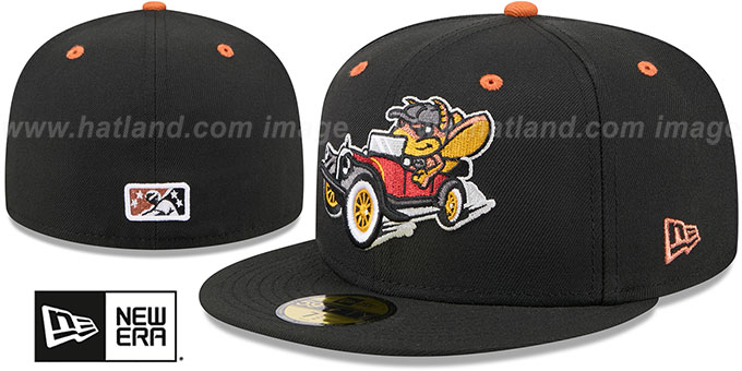 Dash 'THEME NIGHT' Black Fitted Hat by New Era