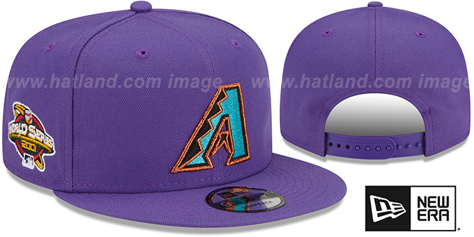 Diamondbacks 2001 'WS SIDE-PATCH SNAPBACK' Hat by New Era