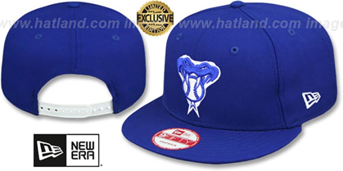 Diamondbacks 'TEAM-BASIC SNAPBACK' Royal-White Hat by New Era