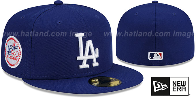 Dodgers 1980 'ALL STAR GAME SIDE-PATCH UP' Fitted Hat by New Era