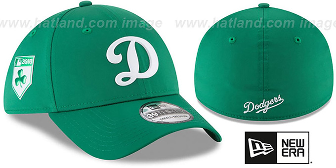 Dodgers 2018 'ST PATRICKS DAY' FLEX Hat by New Era