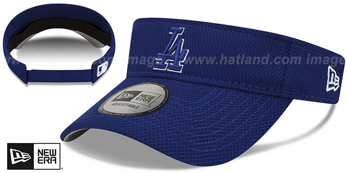 Dodgers 2022 'BATTING PRACTICE VISOR' Royal by New Era