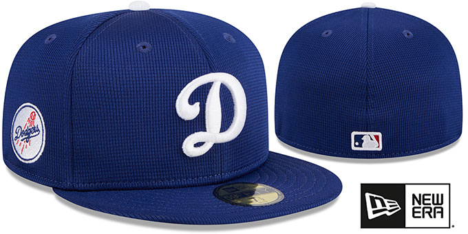 Dodgers 2024-25 'BATTING PRACTICE' Fitted Hat by New Era