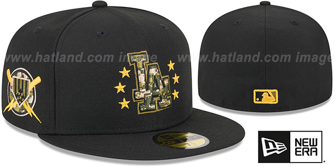 Dodgers 2024 ARMED FORCES 'STARS N STRIPES' Hat by New Era