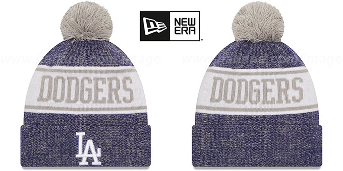 Dodgers 'BANNER' Knit Beanie Hat by New Era