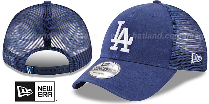 Dodgers 'BASIC TRUCKER SNAPBACK' Royal Hat by New Era