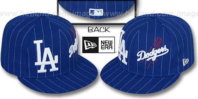 Dodgers 'BIG-ONE DOUBLE WHAMMY' Royal-White Fitted Hat