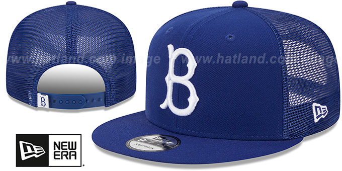 Dodgers 'COOP TEAM-BASIC TRUCKER SNAPBACK' Royal Hat by New Era