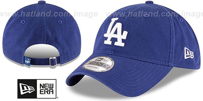 Dodgers 'CORE-CLASSIC STRAPBACK' Royal Hat by New Era