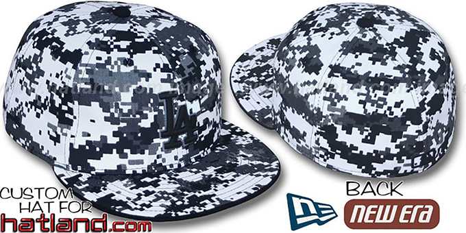 Dodgers 'DIGITAL URBAN CAMO' Fitted Hat by New Era