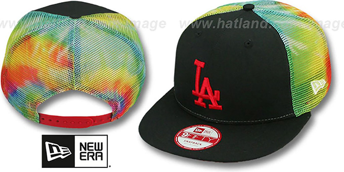 Dodgers 'MESH TYE-DYE SNAPBACK' Hat by New Era