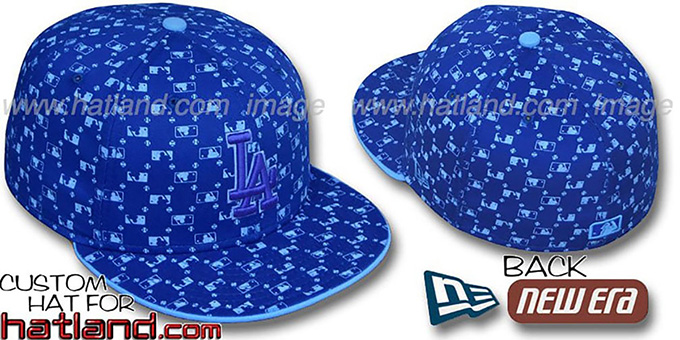 Dodgers 'MLB FLOCKING' Royal Fitted Hat by New Era