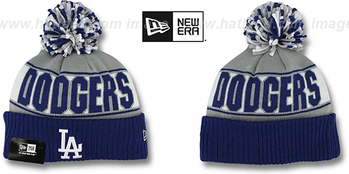 Dodgers 'REP-UR-TEAM' Knit Beanie Hat by New Era