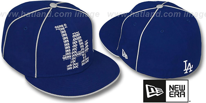 Dodgers 'REPEAT BIG-ONE' Royal Fitted Hat by New Era