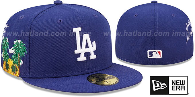 Dodgers 'SIDE-CITY ICON' Royal Hat by New Era