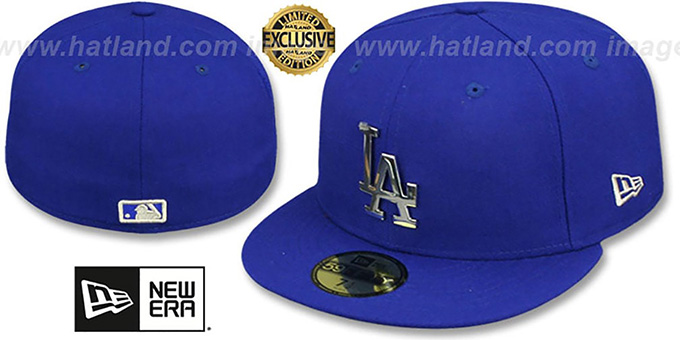 los angeles dodgers fitted hats