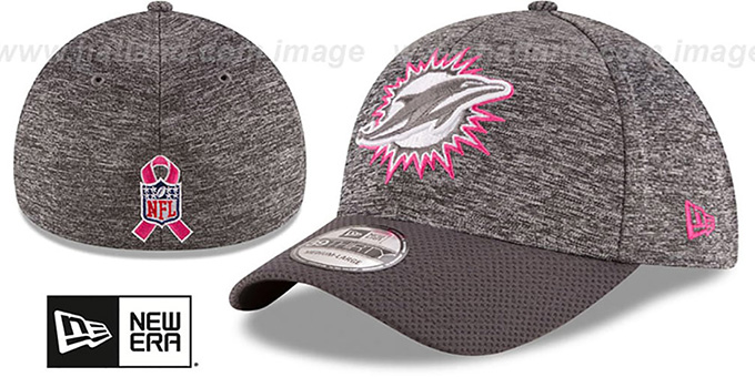 Dolphins '2016 BCA FLEX' Grey-Grey Hat by New Era