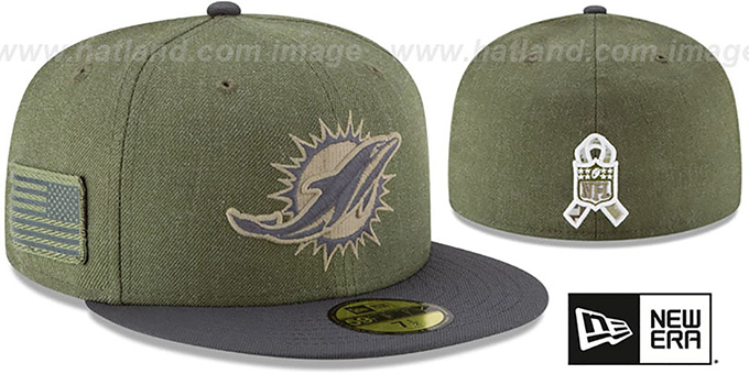 miami dolphins salute to service cap