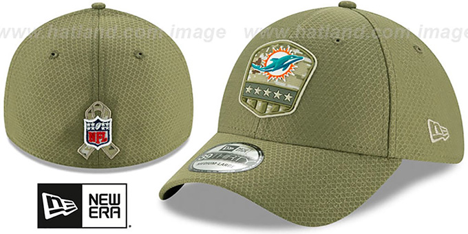 miami dolphins salute to service cap