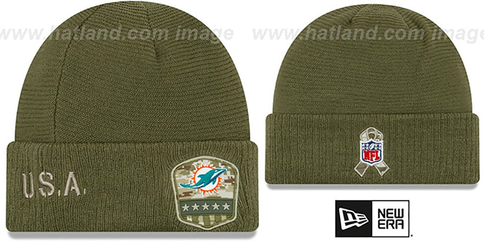 miami dolphins salute to service cap