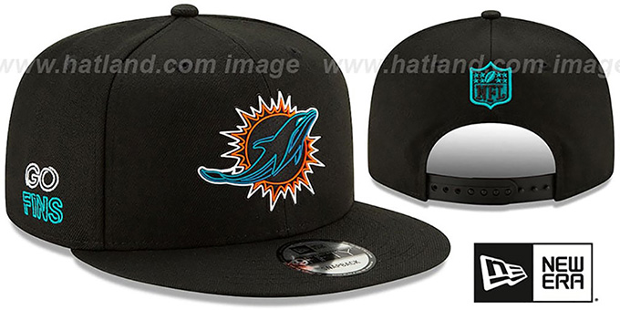 Dolphins '2020 NFL VIRTUAL DRAFT SNAPBACK' Black Hat by New Era