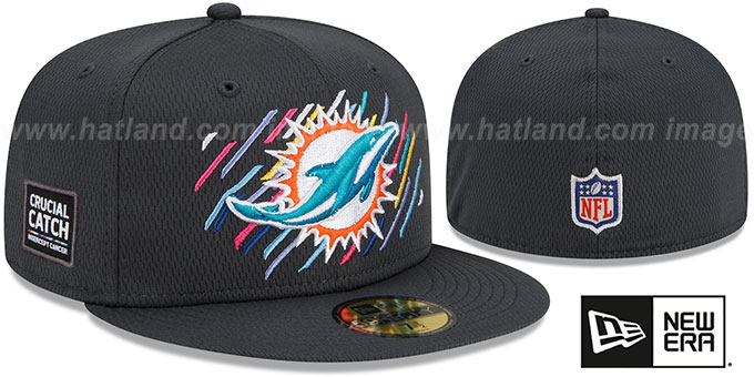 Dolphins 2021 'ONFIELD CRUCIAL CATCH' Fitted Hat by New Era