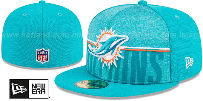 Dolphins 2023 'NFL TRAINING CAMP' Fitted Hat by New Era