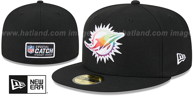 Dolphins 2023 'ONFIELD CRUCIAL CATCH' Fitted Hat by New Era