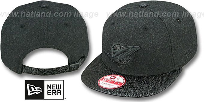 Dolphins 'MELTON STINGER STRAPBACK' Hat by New Era