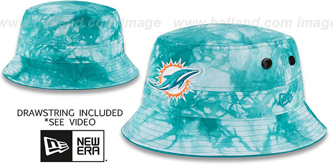 Dolphins 'TYE-DYE ZONE' Bucket Hat by New Era