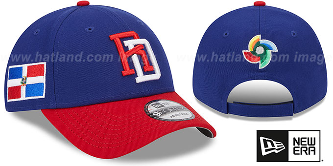 Dominican Republic '2023 WBC GAME STRAPBACK' Royal-Red Hat by New Era