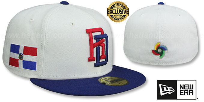 Dominican Republic '2023 WBC GAME' White-Royal Hat by New Era