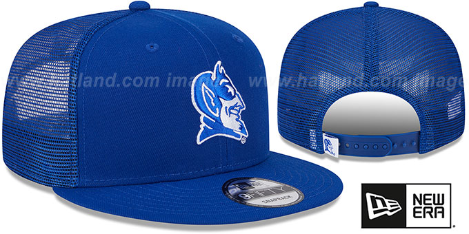 Duke 'TEAM-BASIC TRUCKER SNAPBACK' Royal Hat by New Era