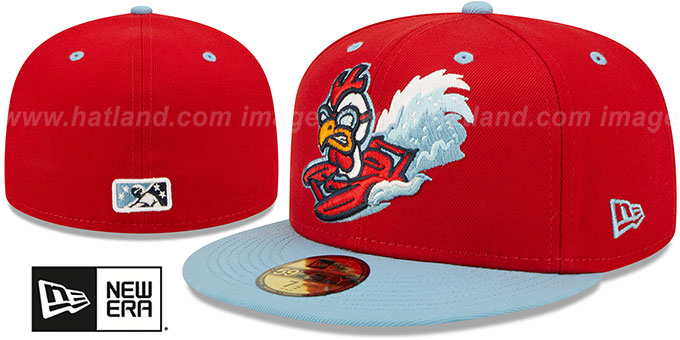 Dust Devils 'THEME NIGHT' Red-Sky Fitted Hat by New Era